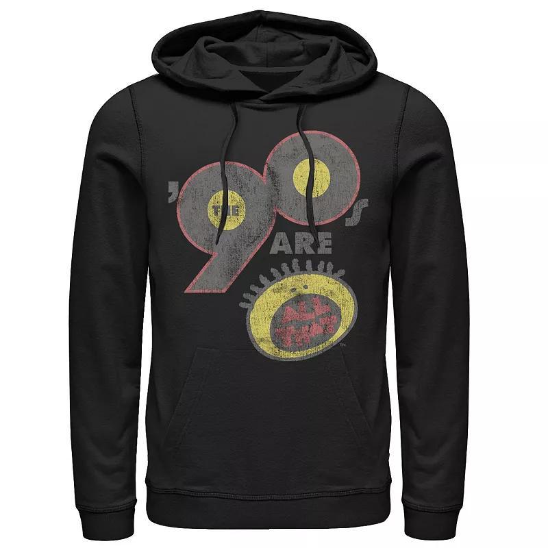 Men's Nickelodeon All That The Nineties Are Vintage Retro Graphic Hoodie, Size: Small, Black Product Image