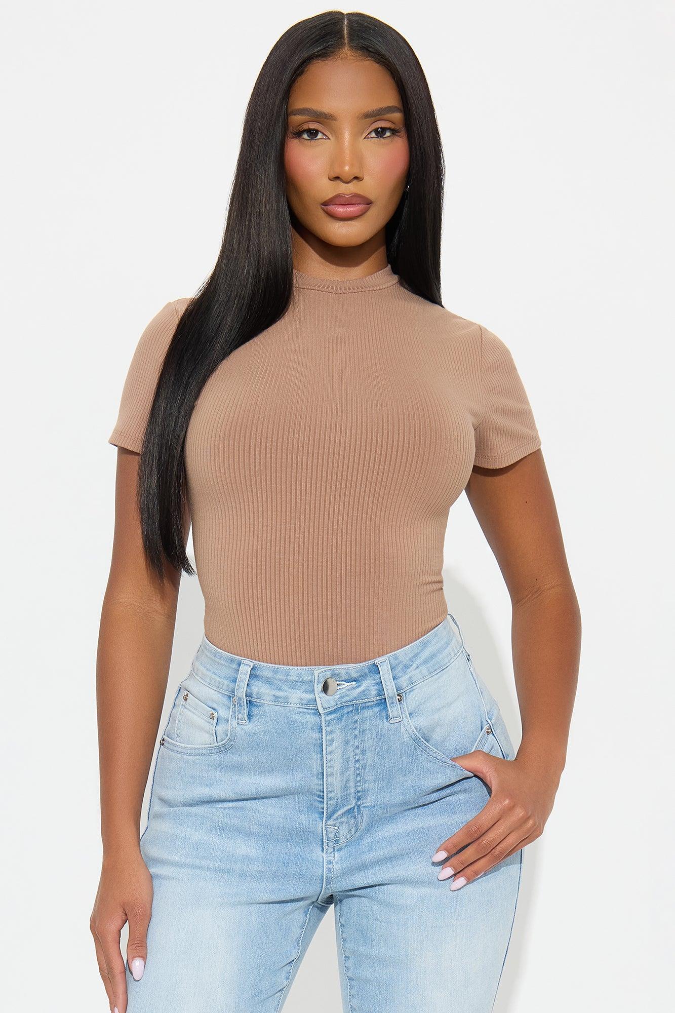 Kylie Snatched Bodysuit - Nude Product Image
