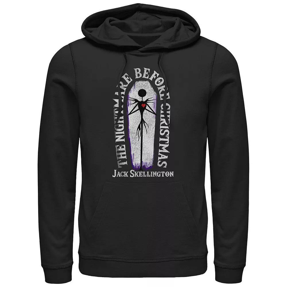 Disney's The Nightmare Before Christmas Jack Skellington Men's Graphic Hoodie, Size: Large, Black Product Image