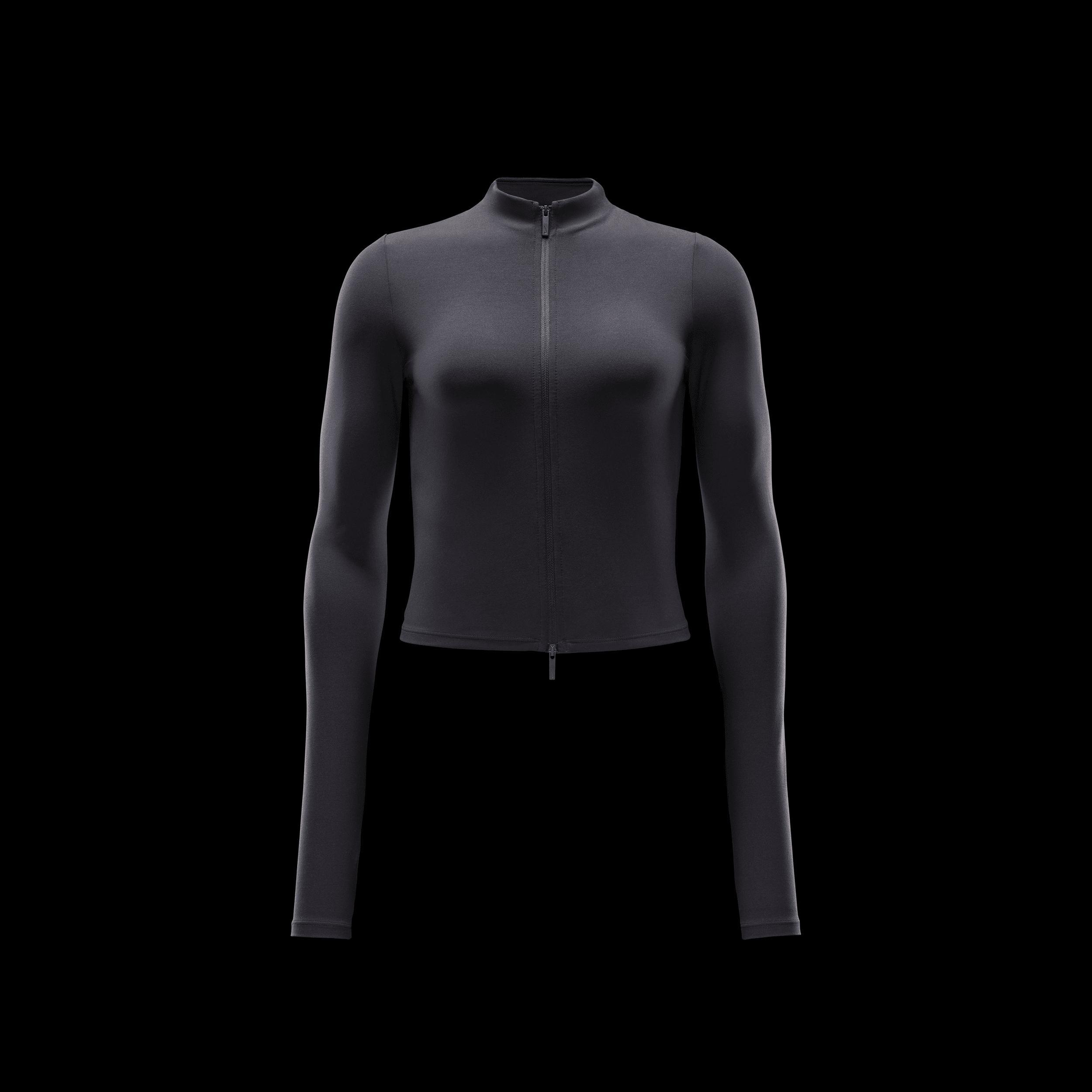 Nike Women's Zenvy Dri-FIT Full-Zip Long-Sleeve Top Product Image