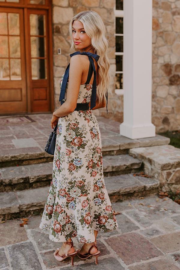 Wine Country Cutie Floral Midi Product Image