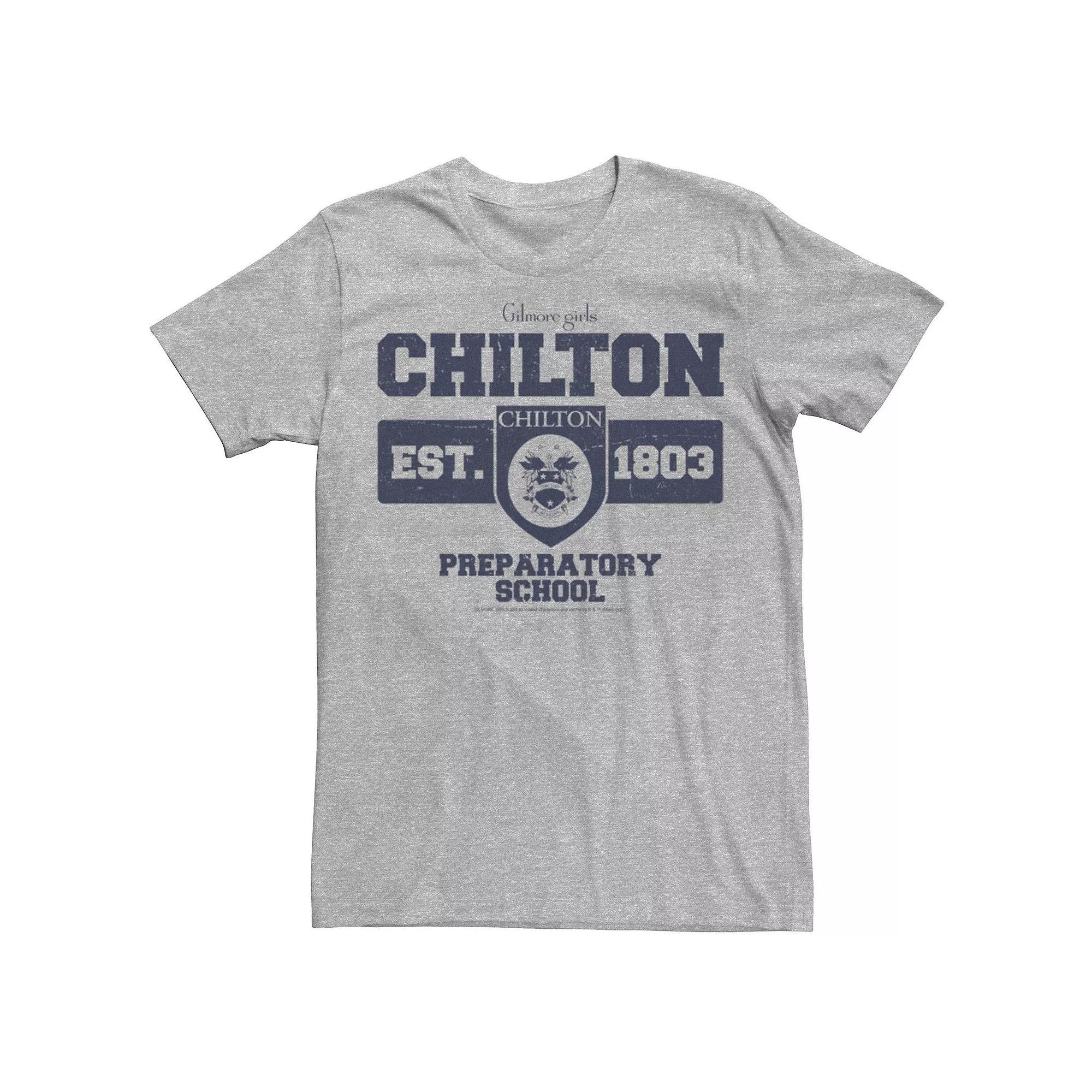 Men's Gilmore Girls Chilton Preparatory School Est. 1803 Tee, Size: Medium, Light Blue Product Image