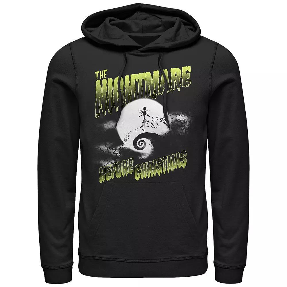 Disney's The Nightmare Before Christmas Spooky Nightmare Men's Graphic Hoodie, Size: Large, Black Product Image