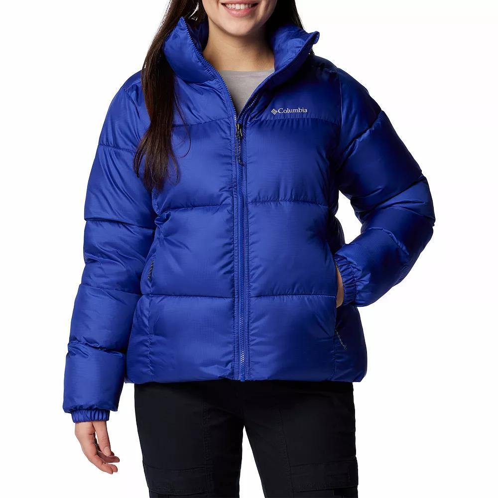 Women's Columbia Puffect II Full Zip Jacket, Size: XXL, Clematis Blue Product Image