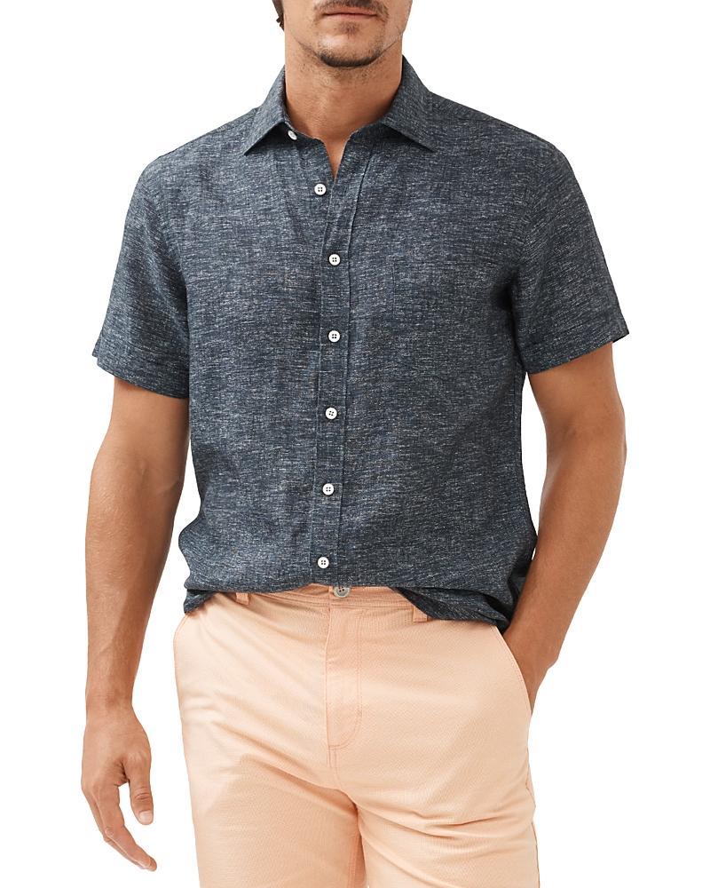 Rodd & Gunn Ellerslie Linen Textured Classic Fit Button-Up Shirt Product Image
