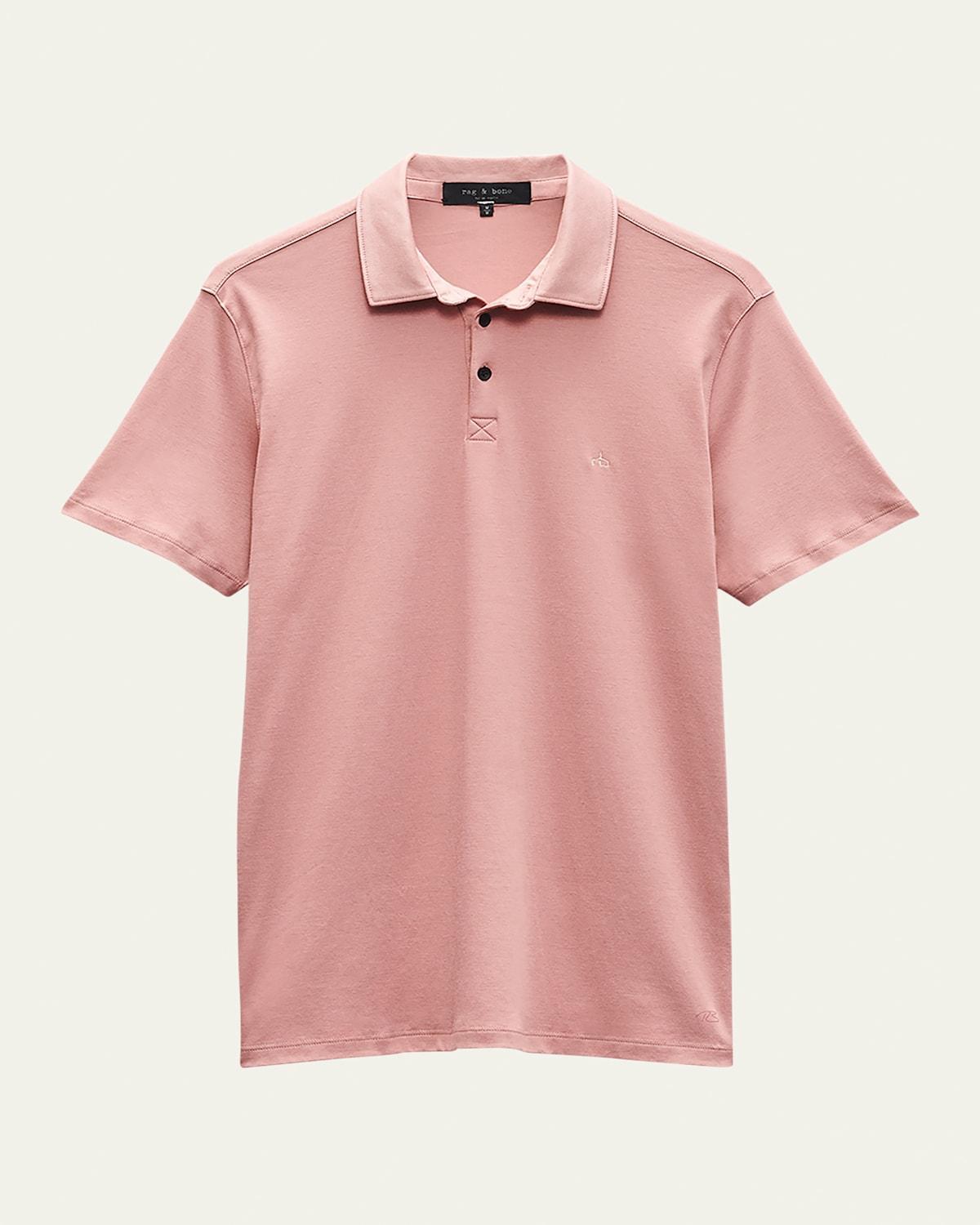 Mens Pima Cotton Polo Shirt Product Image