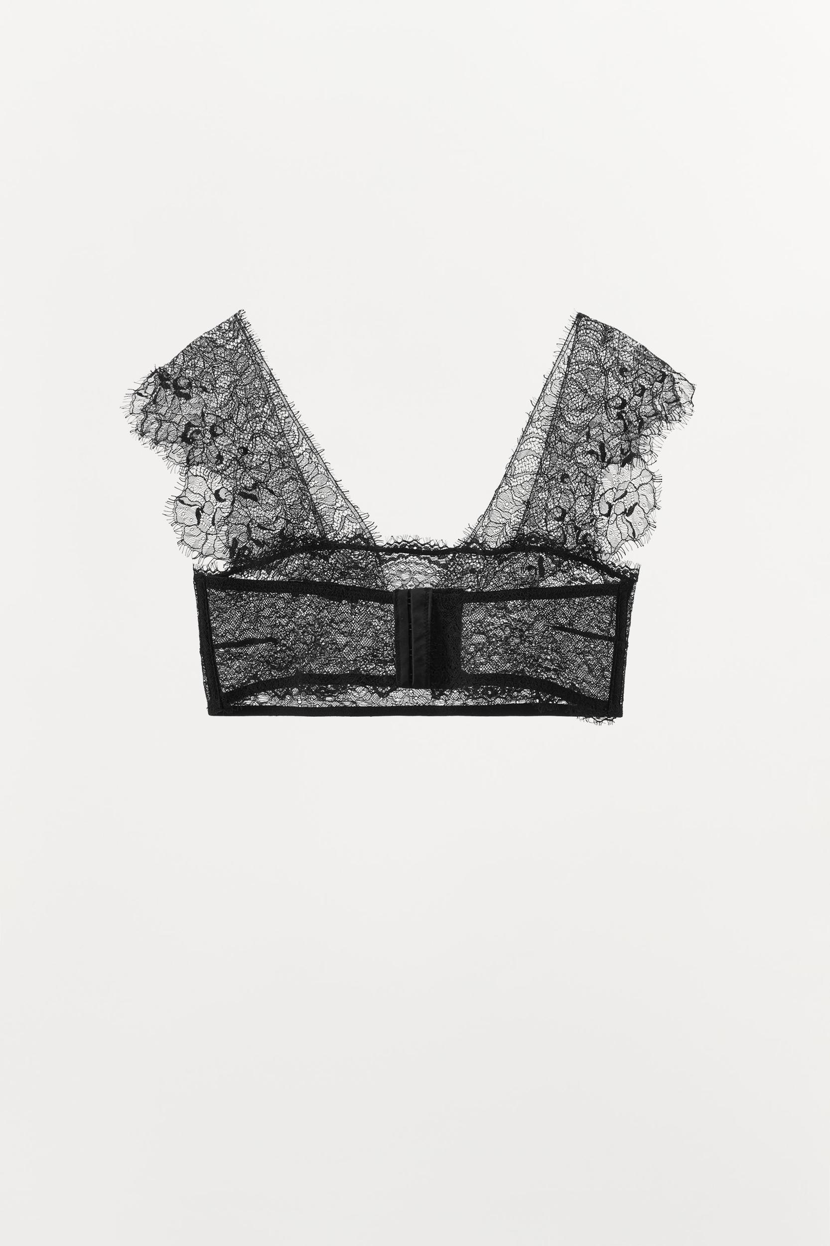 LACE BANDEAU BRALETTE Product Image