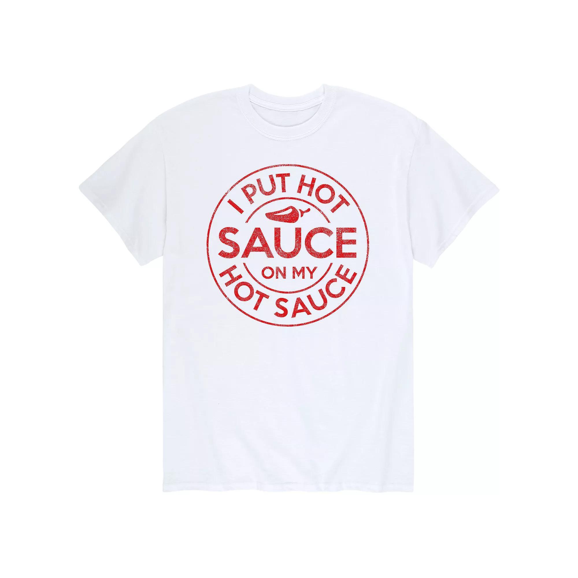 Mens LotSauce On Hot Sauce Tee Product Image