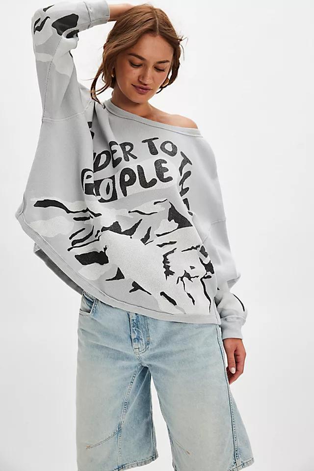 Powder To The People Thermal Tee Product Image