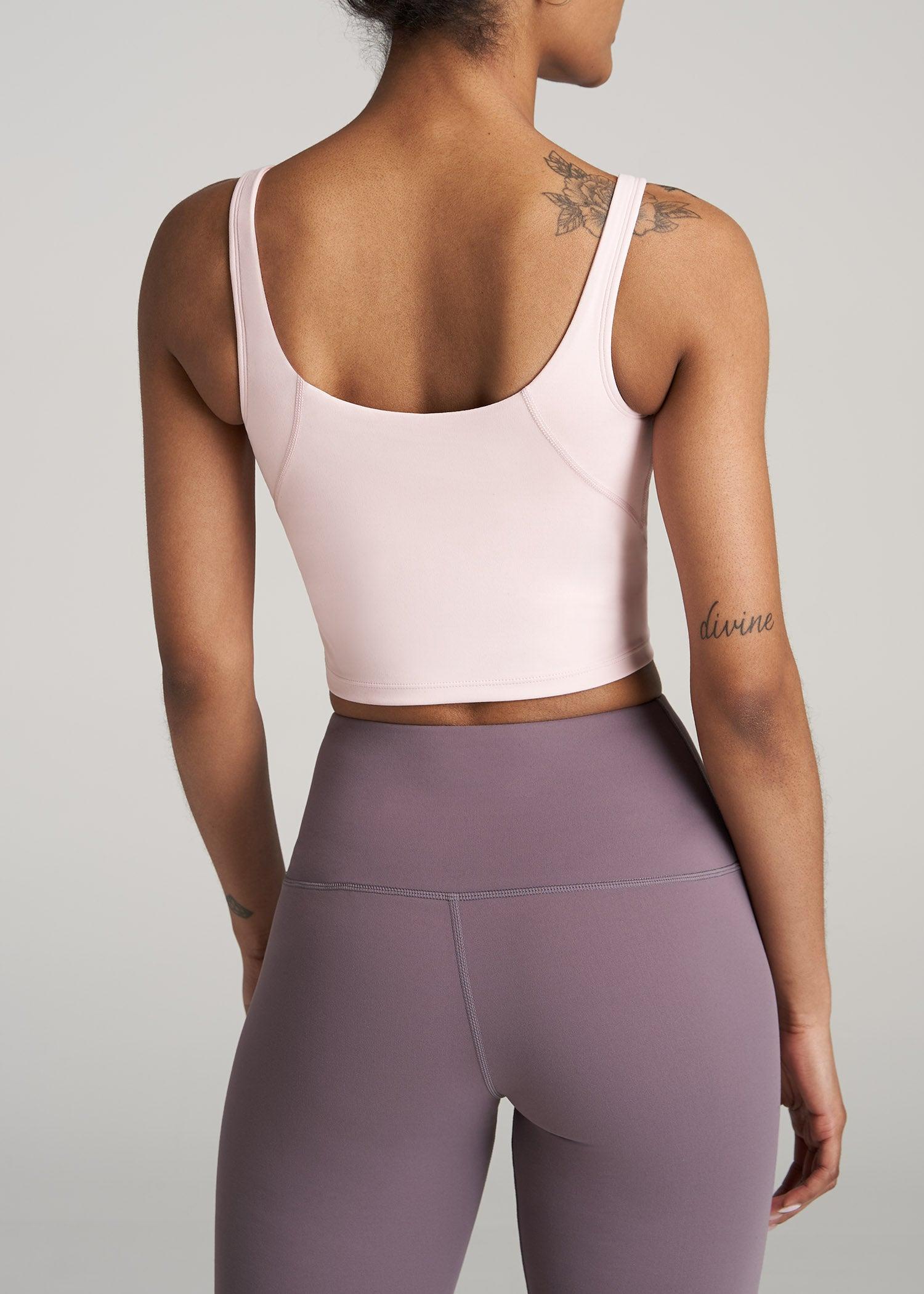 Balance Tank Top for Tall Women in Hush Pink Product Image