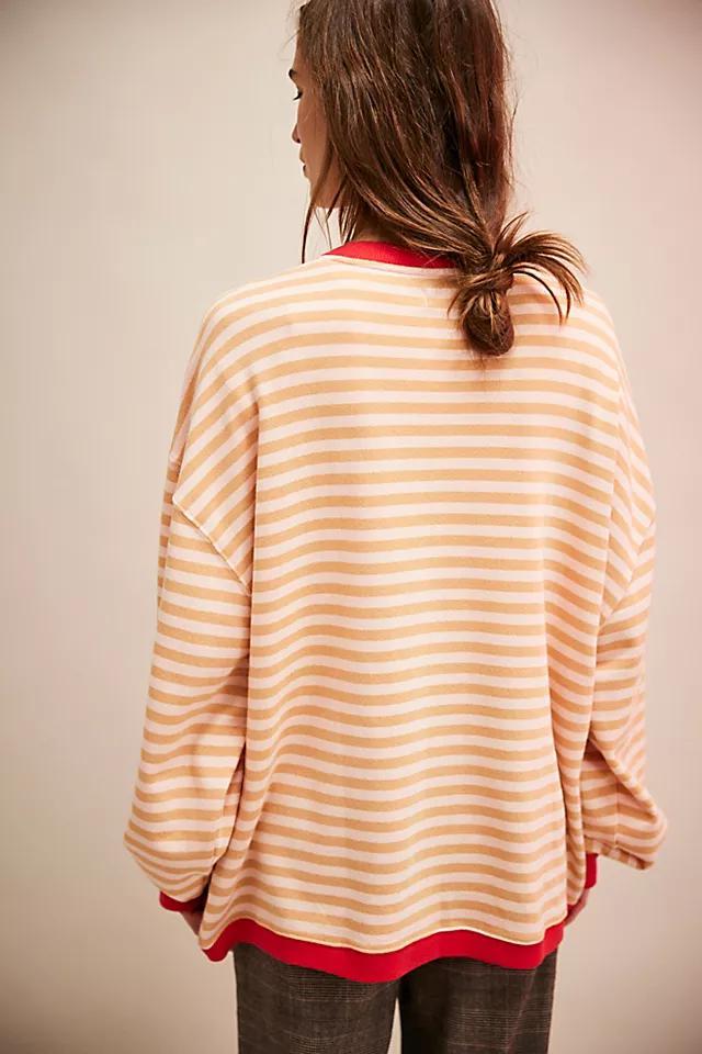 Classic Striped Cardigan Product Image