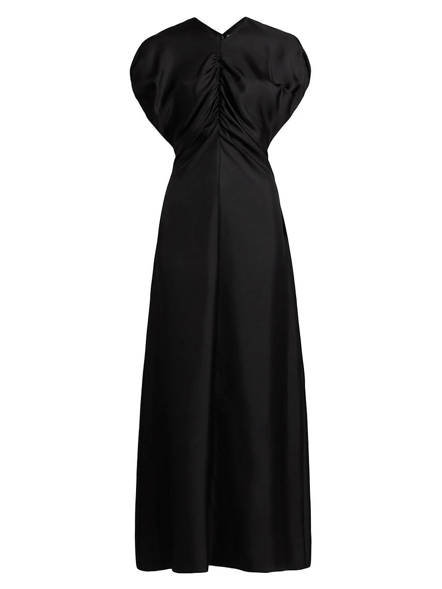 Womens Maria Silk Maxi Dress Product Image