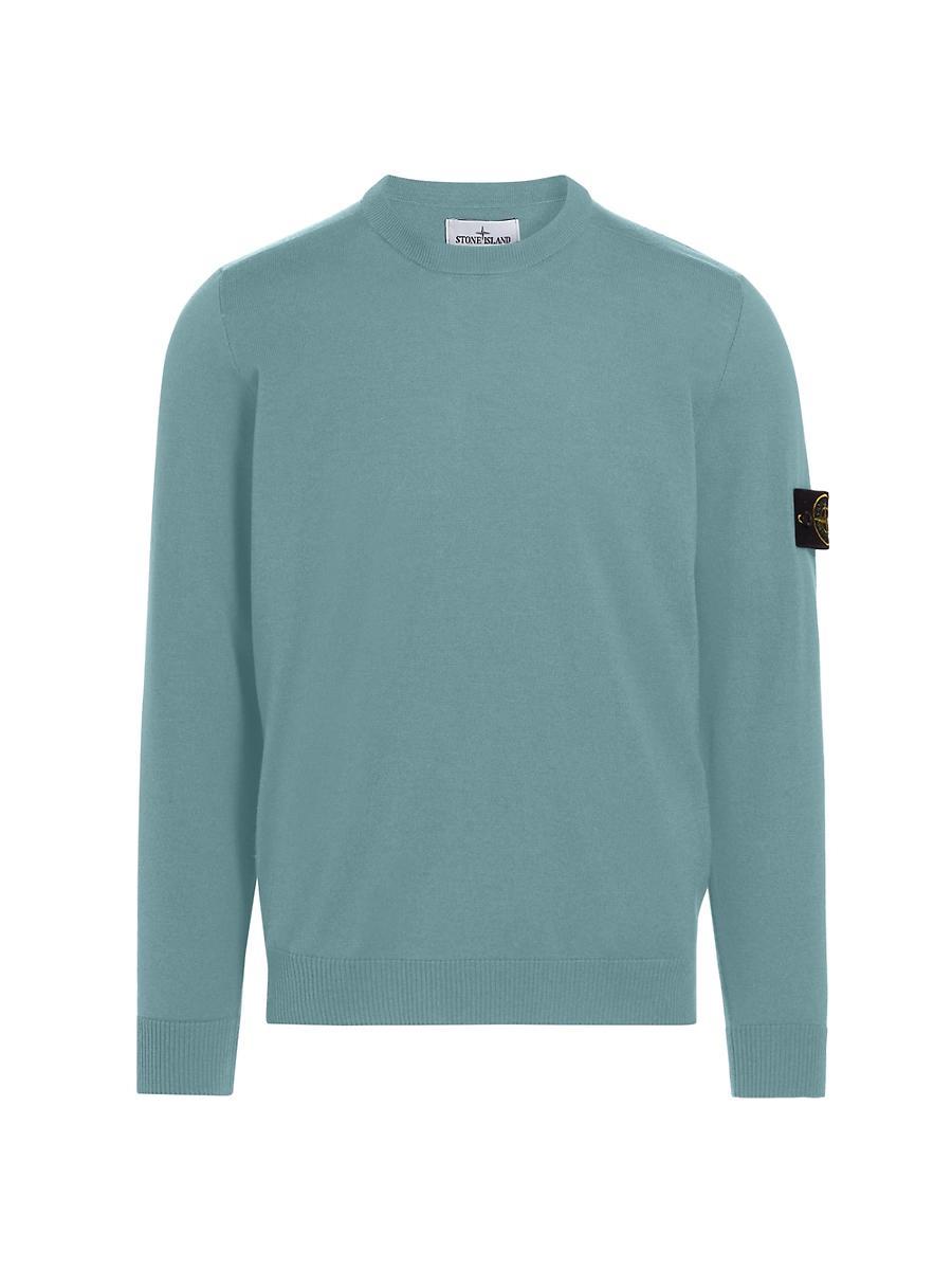 Mens Wool Crewneck Sweater Product Image