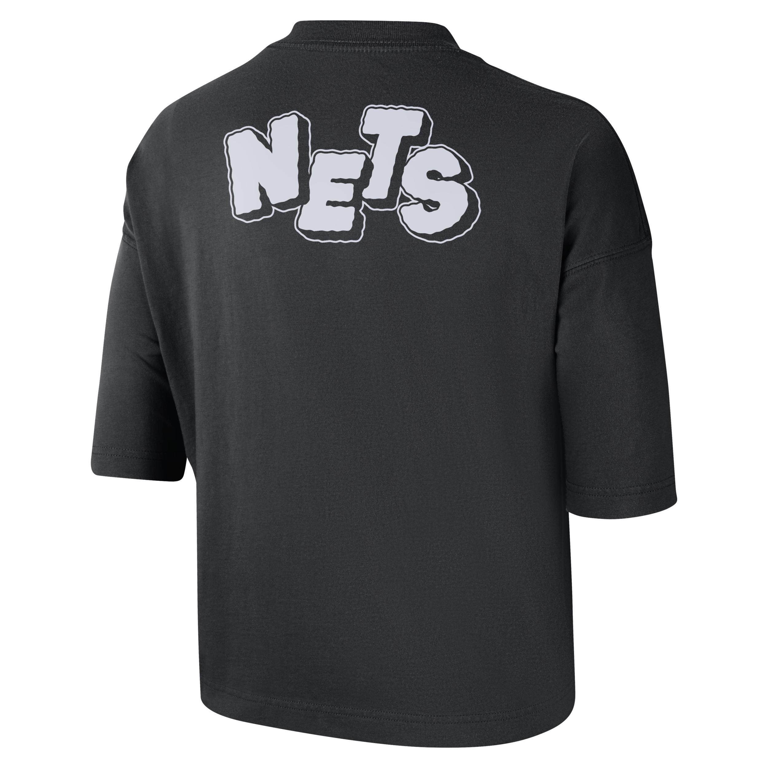 Los Angeles Lakers 2023/24 City Edition Women's Nike NBA Courtside Boxy T-Shirt Product Image