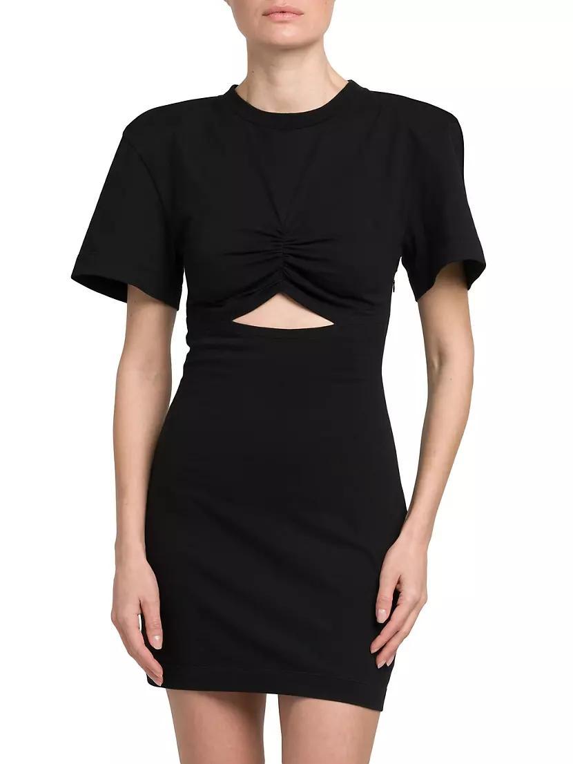 Cut-Out Mini T-Shirt Dress Product Image