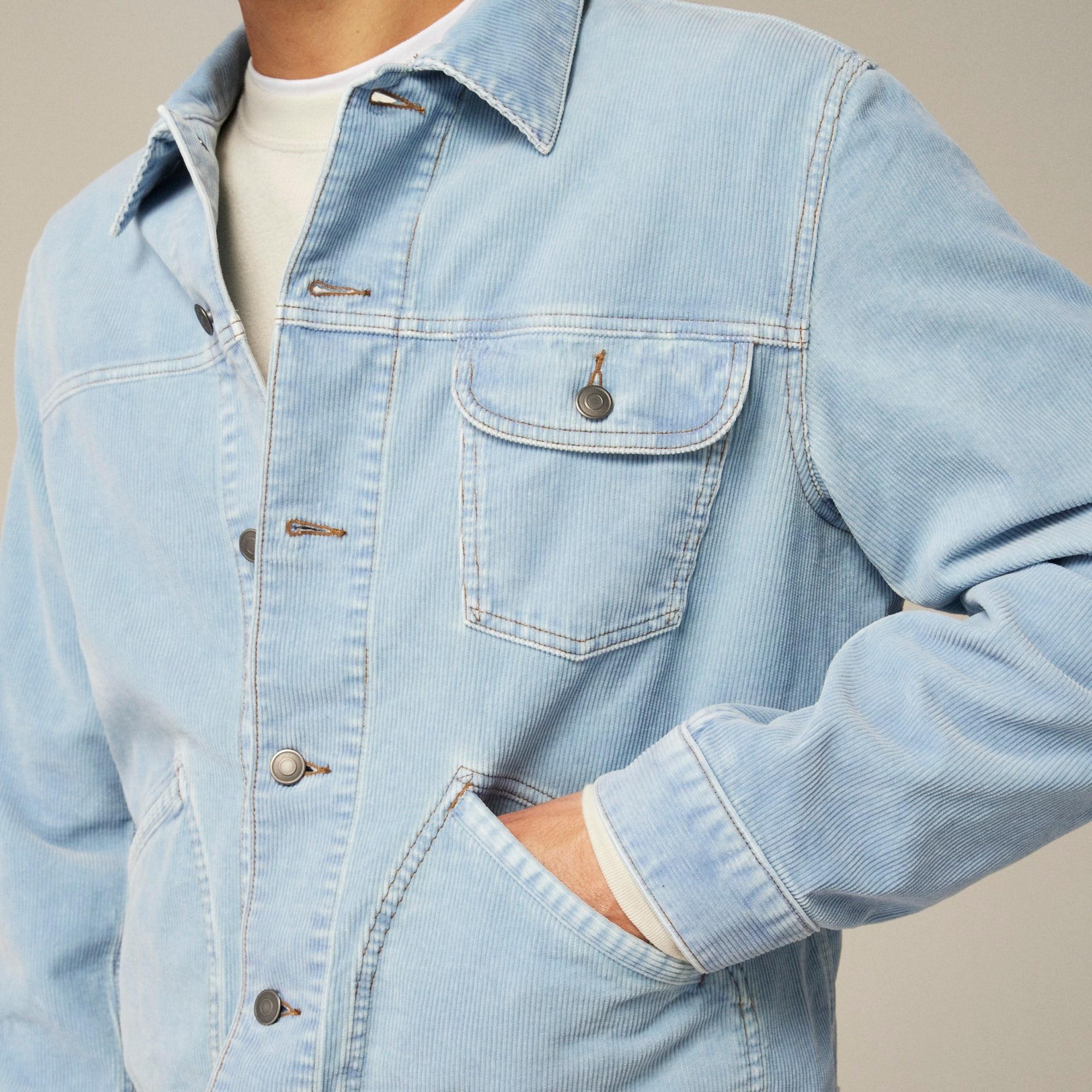 Trucker jacket in 11-wale corduory Product Image