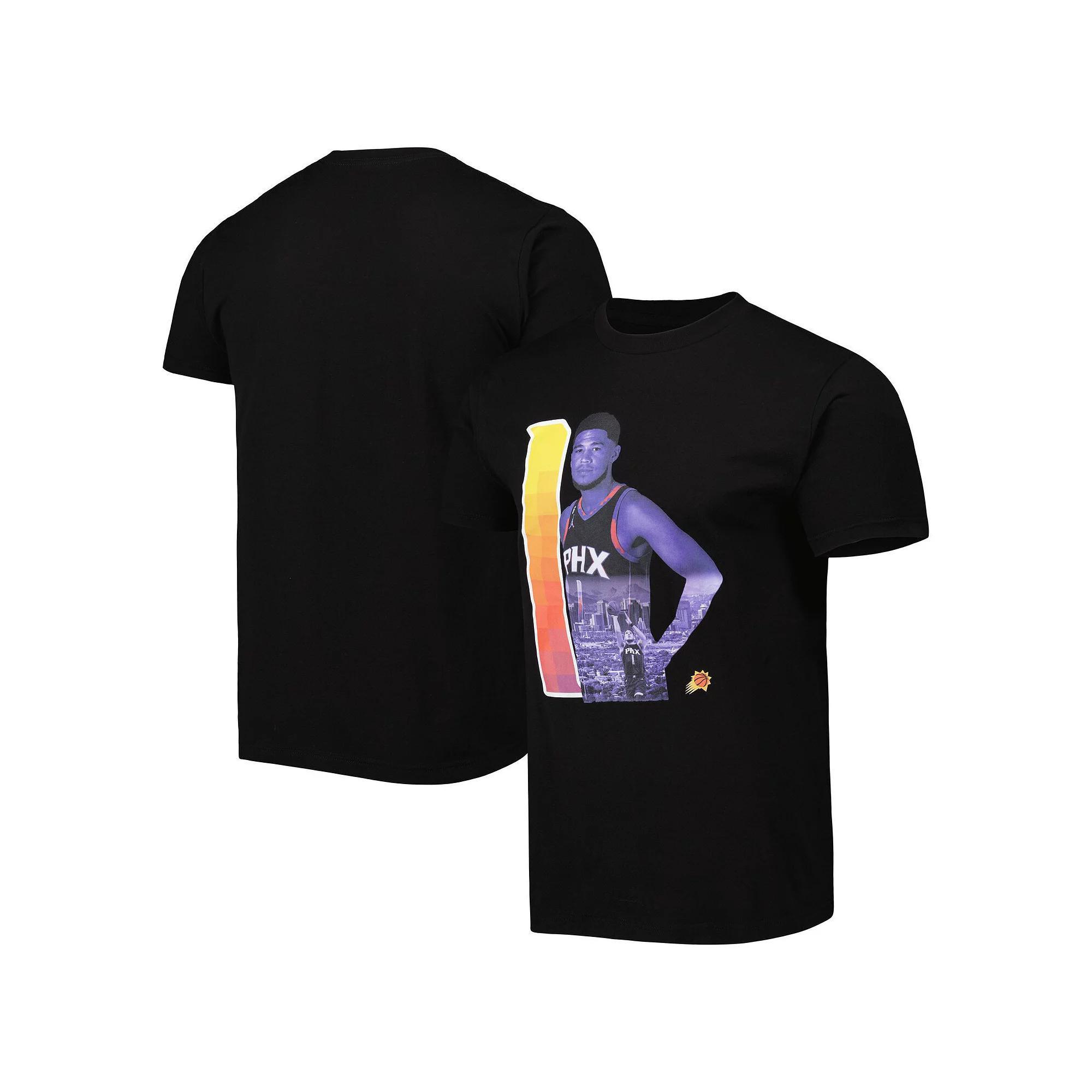 Men's Stadium Essentials Devin Booker Black Phoenix Suns Player Metro T-Shirt, Size: Large, Phx Black Product Image