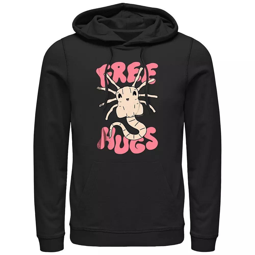 Men's Aliens Free Hugs Graphic Hoodie, Size: XL, Black Product Image
