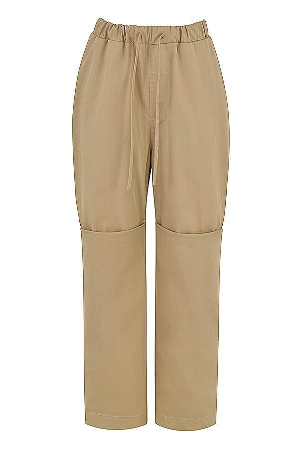 Luna Camel Cargo Trousers Product Image