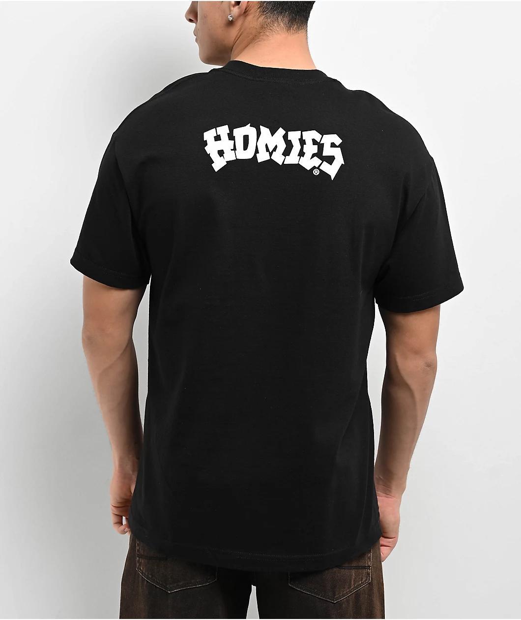 DGA Homies Wall Black T-Shirt Product Image