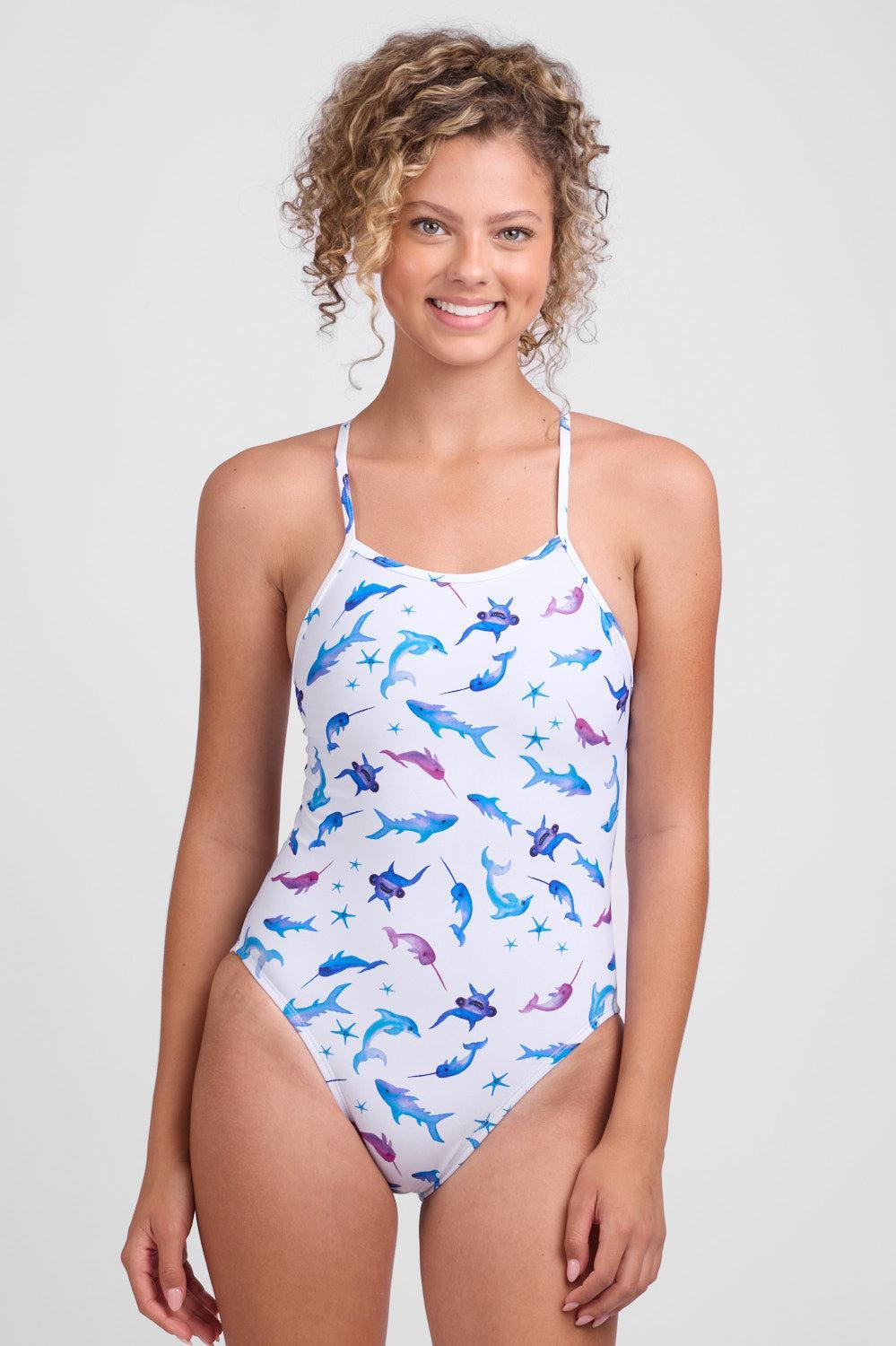Brandon One Piece Swimsuit - Wild Rose Female Product Image