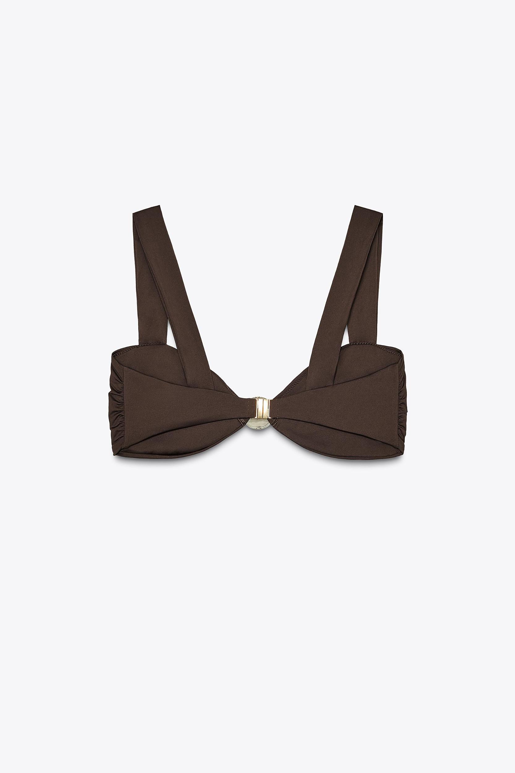 CIRCULAR DETAIL BIKINI TOP Product Image