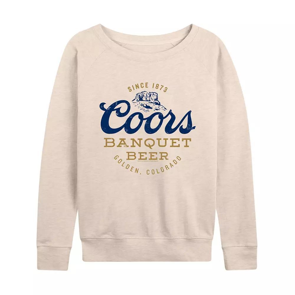 Womens Coors Banquet The Legend French Terry Long Sleeve Tee Product Image