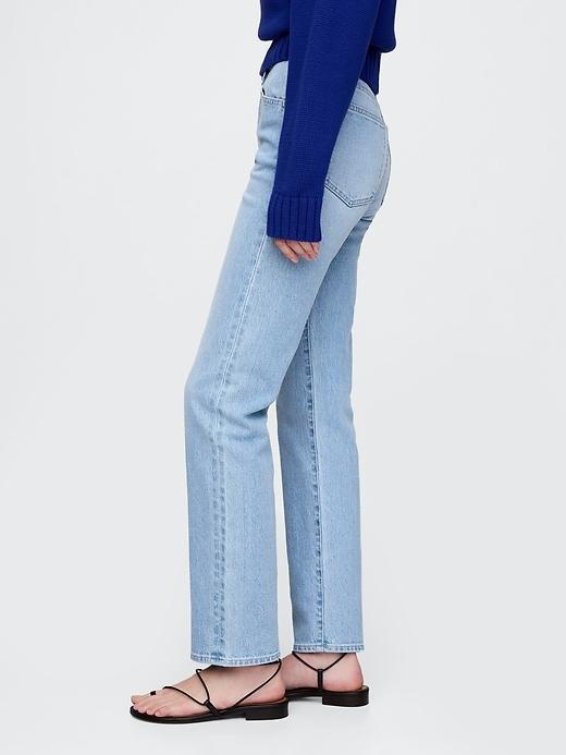 High Rise ’90s Straight Jeans Product Image