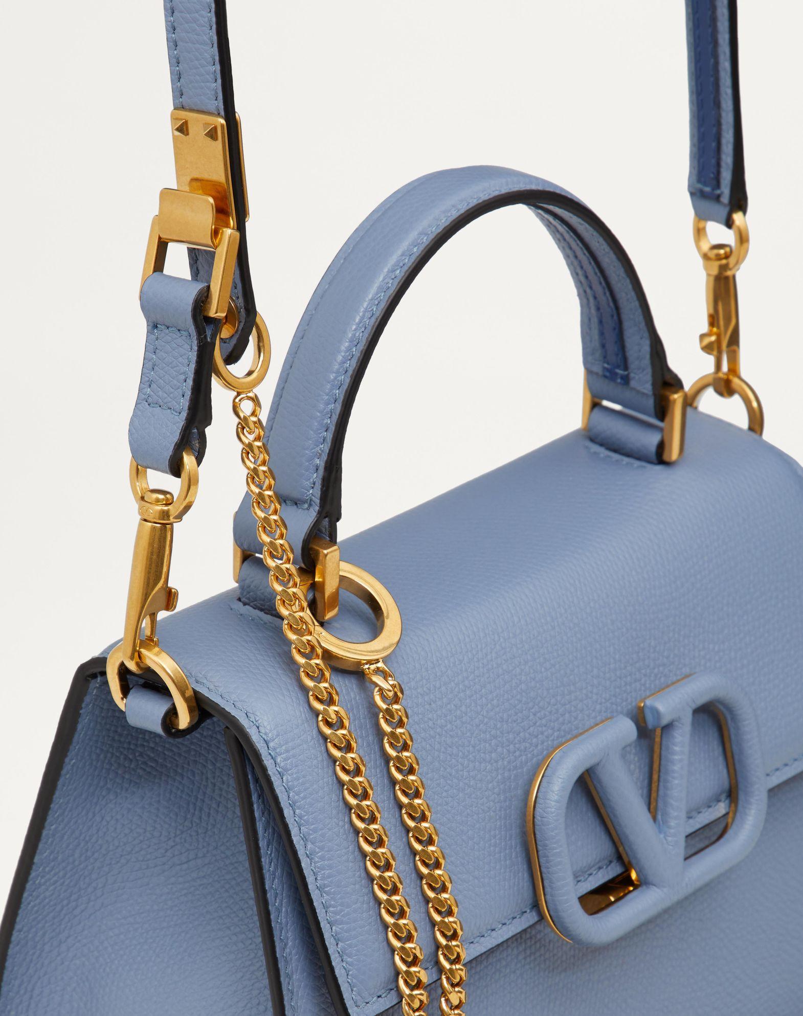 Small Vsling Grainy Calfskin Handbag Product Image