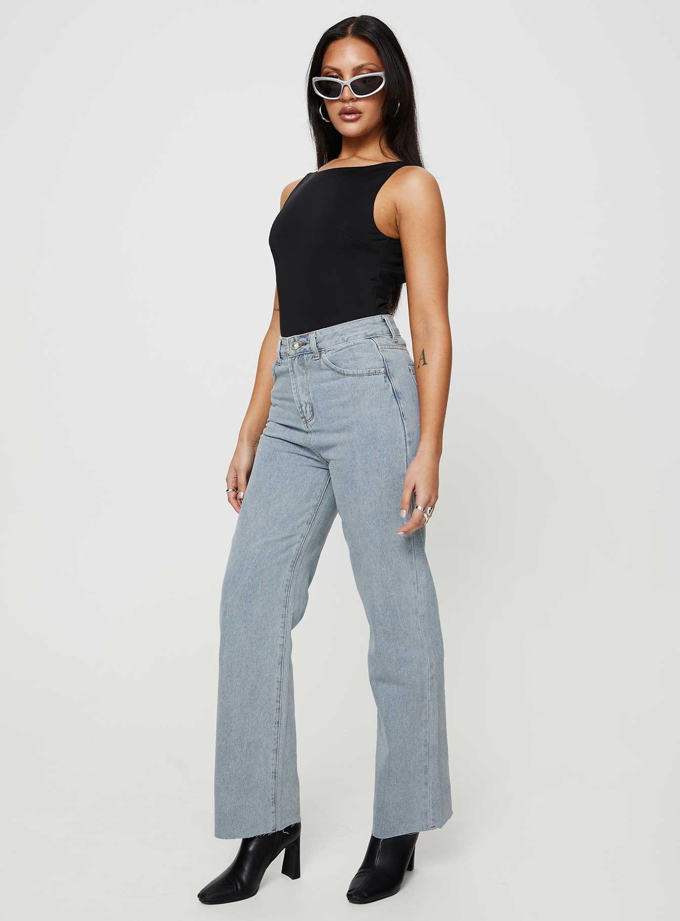 Kalinda Denim Jeans Product Image