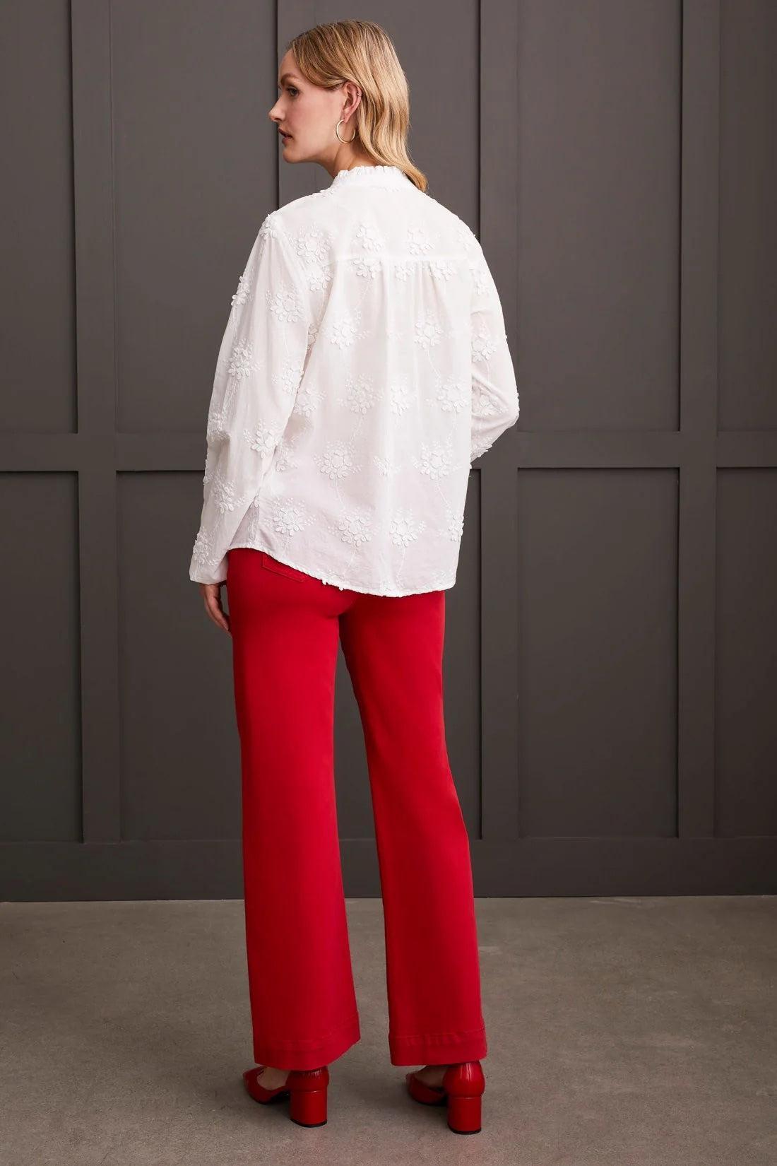 Floral Embroidered Blouse Product Image