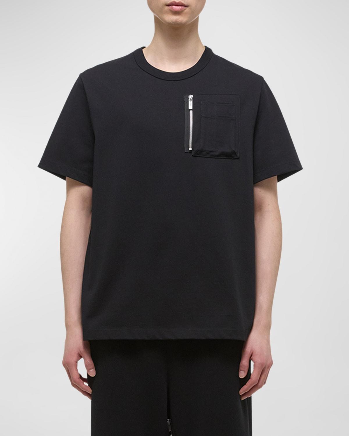 Mens T-Shirt with Zip Pocket Product Image