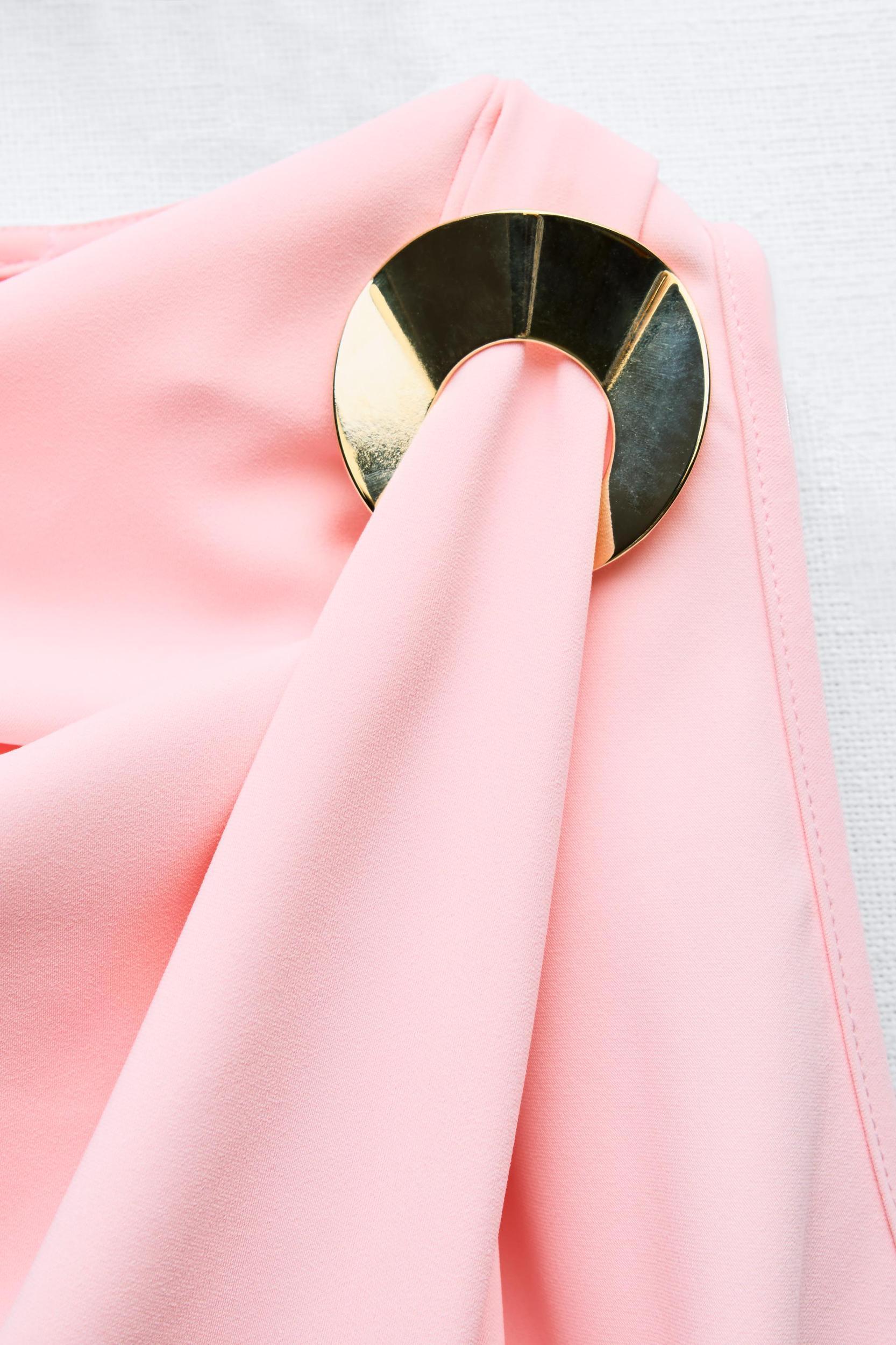 GOLDEN APPLIQUÉ CREPE TOP Product Image