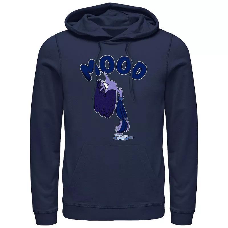 Men's Inside Out 2 Ennui Mood Graphic Hoodie, Size: Medium, Blue Product Image