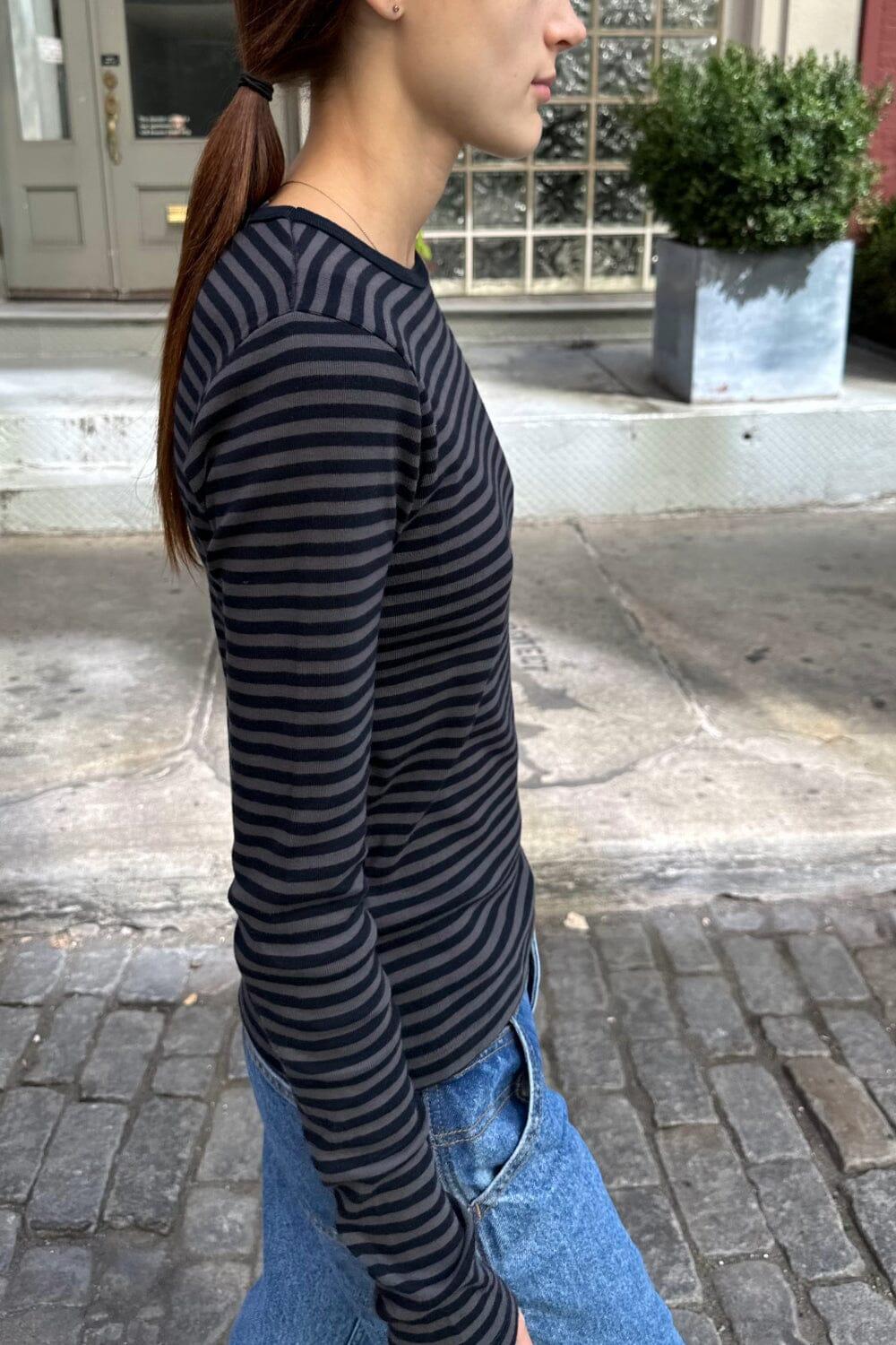 Leah Striped Top Product Image