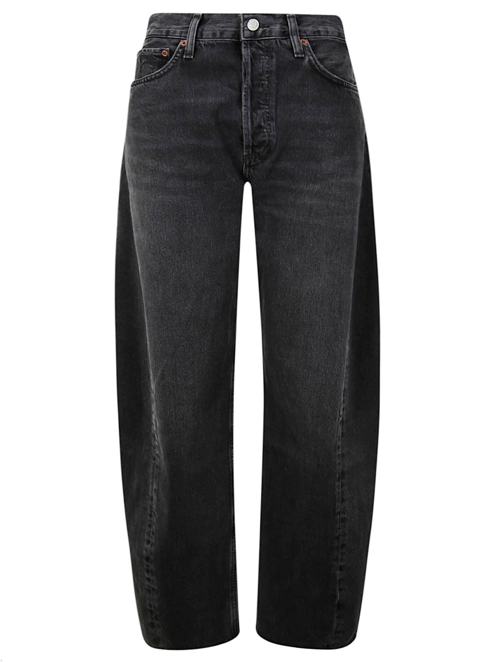 AGOLDE Luna Pieced Jean In Possess In Black Product Image