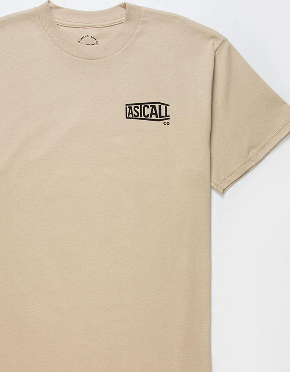 LAST CALL CO. Fear No Beer Mens Tee - TAN Product Image