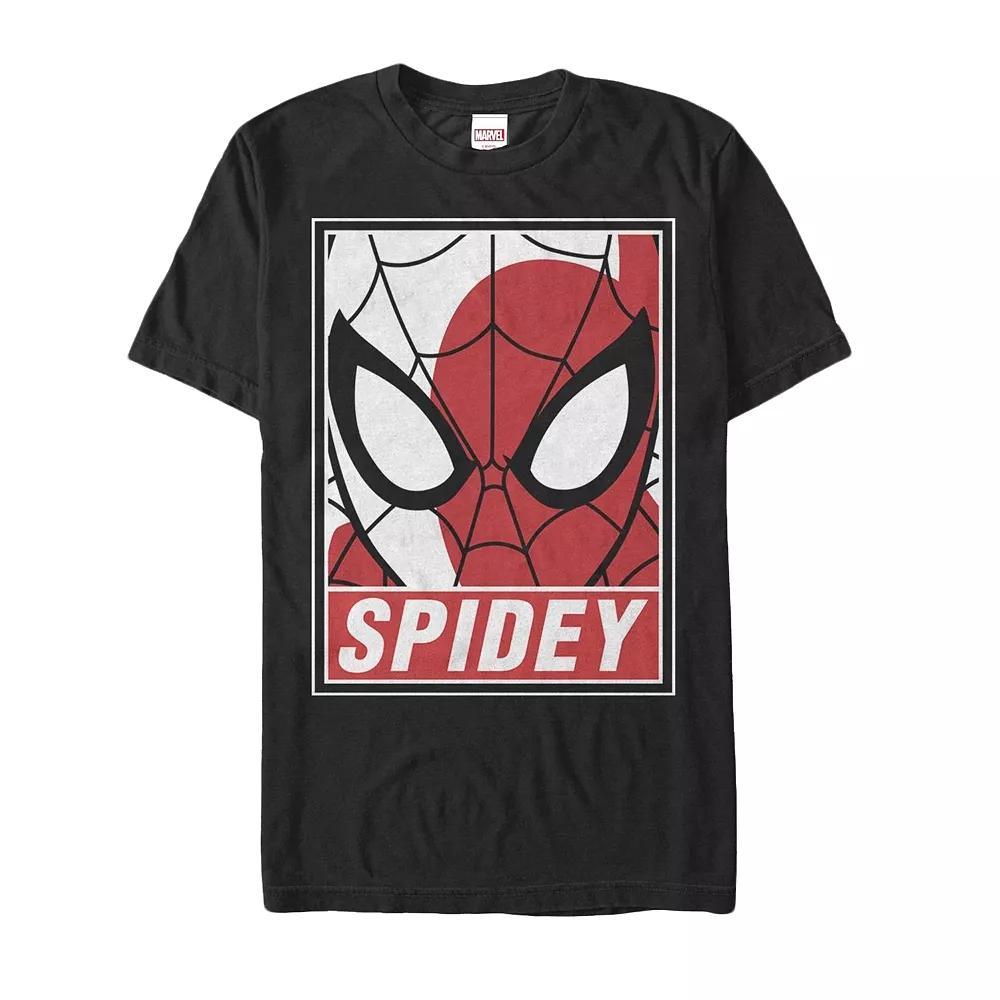 Mens Spider-Man Face Tee Product Image