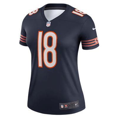 Women's Nike Caleb Williams  Navy Chicago Bears Legend Player Performance Top, Size: XL, Blue Product Image
