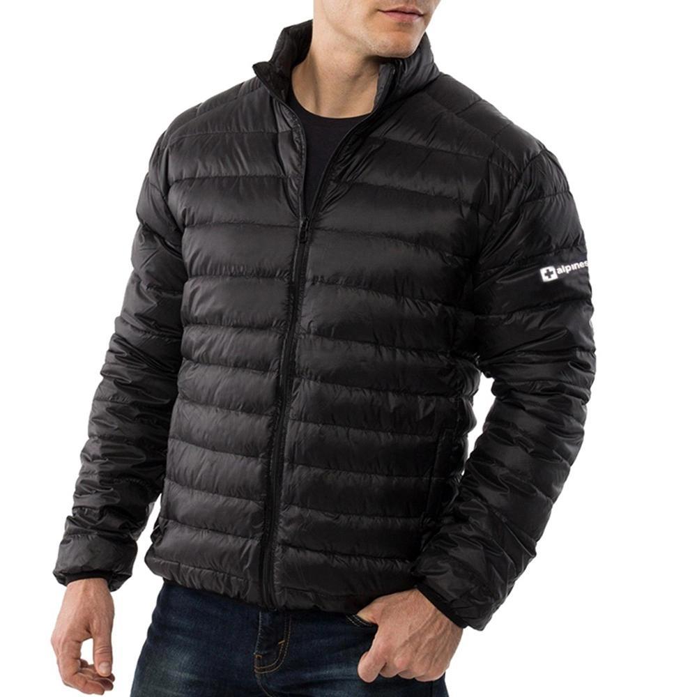 Alpine Swiss Niko Mens Down Alternative Jacket Puffer Coat Packable Warm Insulation & Lightweight Product Image