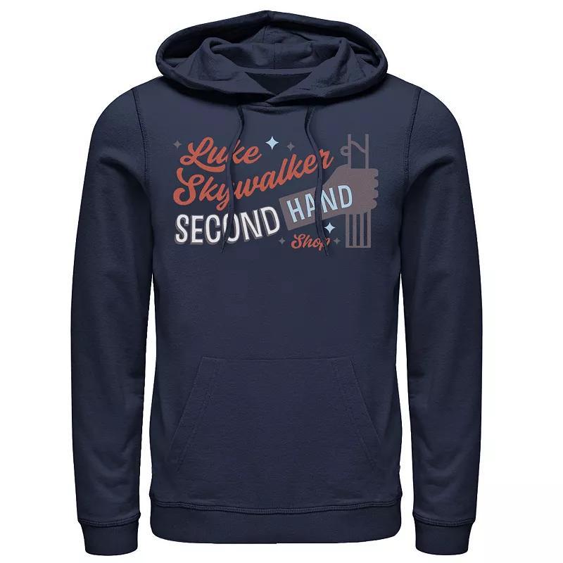 Men's NASA Atom Path Logo Hoodie, Size: Medium, Black Product Image