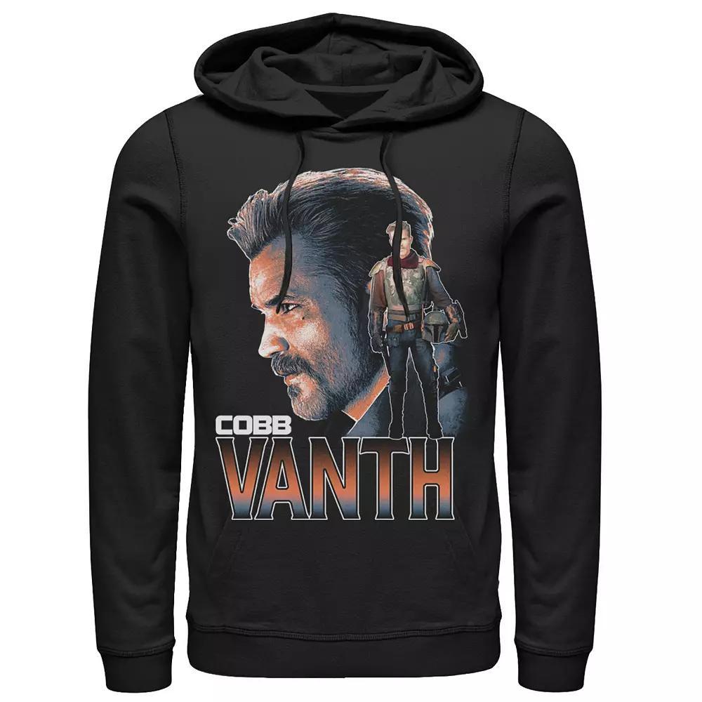 Men's Star Wars The Mandalorian Circle Portraits Hoodie, Size: Medium, Black Product Image