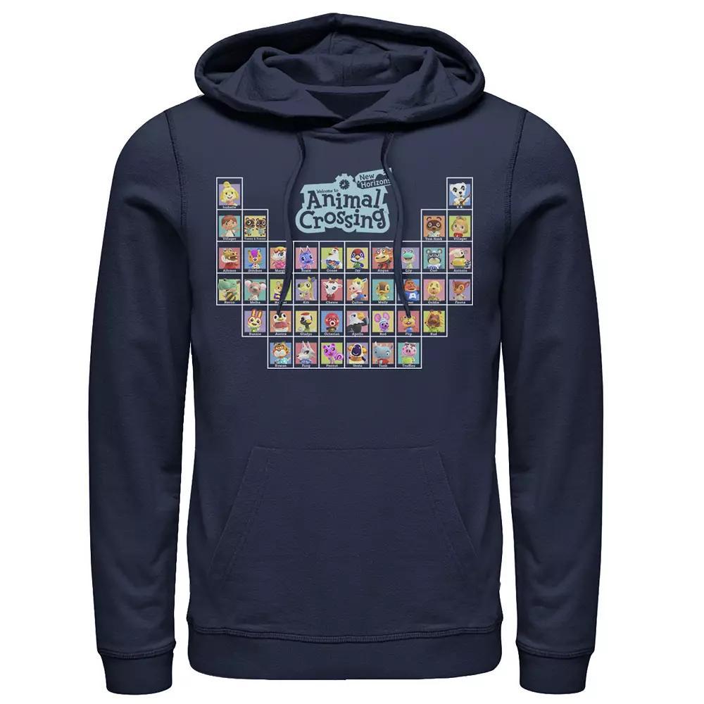 Mens Harry Potter Neither Can Live While The Other Survives Quote Hoodie Blue Product Image