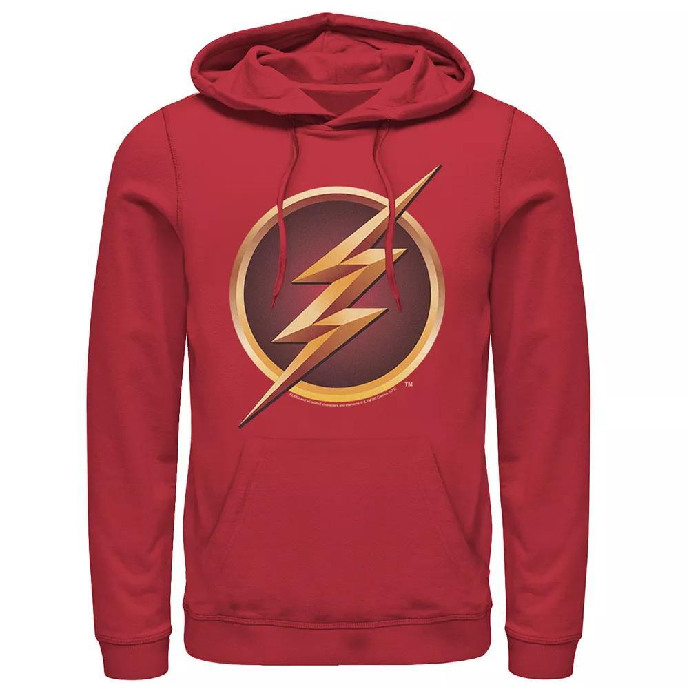 Men's Flash TV Logo Hoodie, Size: Small, Red Product Image