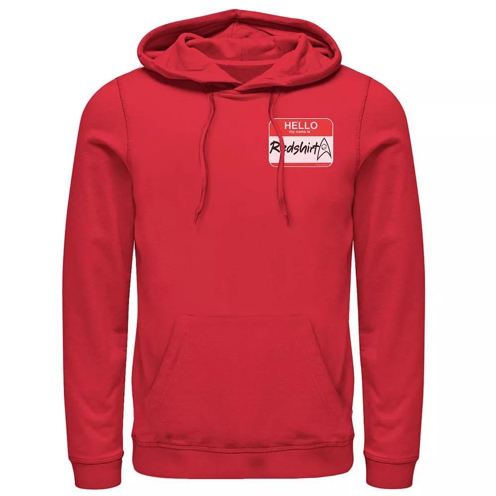 Men's Stranger Things Hawkins Police Left Chest Badge Hoodie, Size: Medium, Blue Product Image