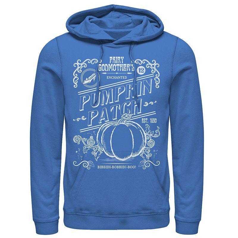 Disney's Cinderella Men's Halloween Pumpkin Patch Hoodie, Size: Large, Royal Product Image