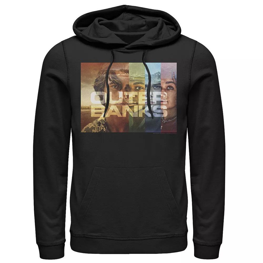 Men's Marvel Assemble Avengers Trading Cards Stacked Poster Hoodie, Size: Medium, Black Product Image