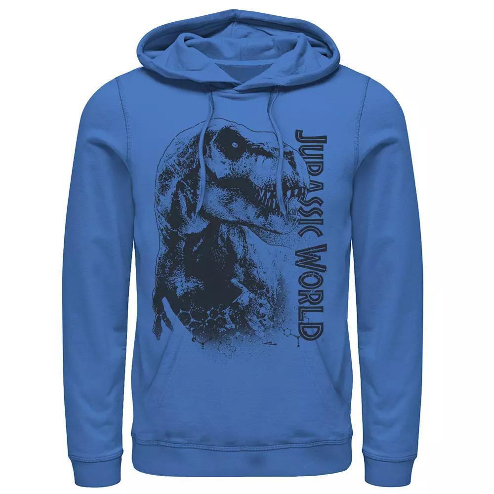 Men's Jurassic Park Remind Me To Thank John Hoodie, Size: XXL, Blue Product Image