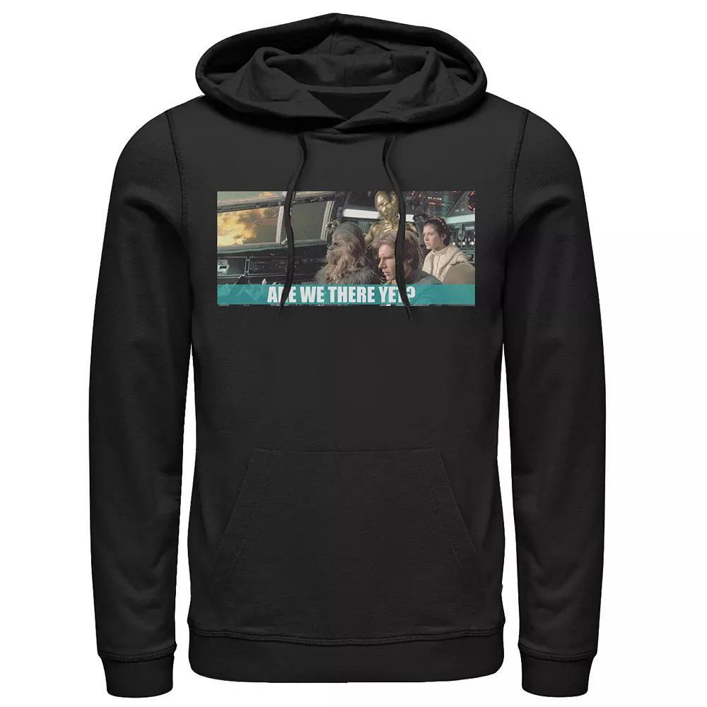 Mens Star Wars Logo Floral Fill Hoodie Product Image
