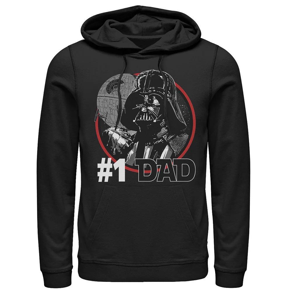 Men's Star Wars Darth Vader #1 Dad Death Star Hoodie, Size: XL, Black Product Image